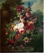 unknow artist Floral, beautiful classical still life of flowers.118 France oil painting reproduction